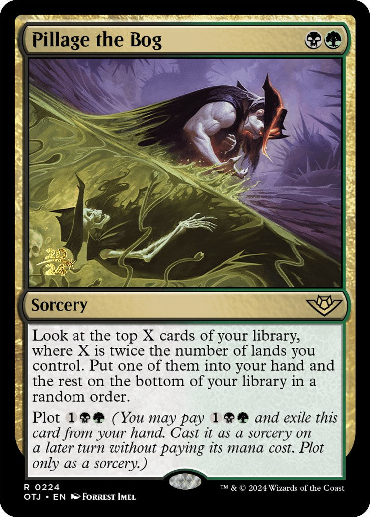 Pillage the Bog [Outlaws of Thunder Junction Prerelease Promos] | Devastation Store