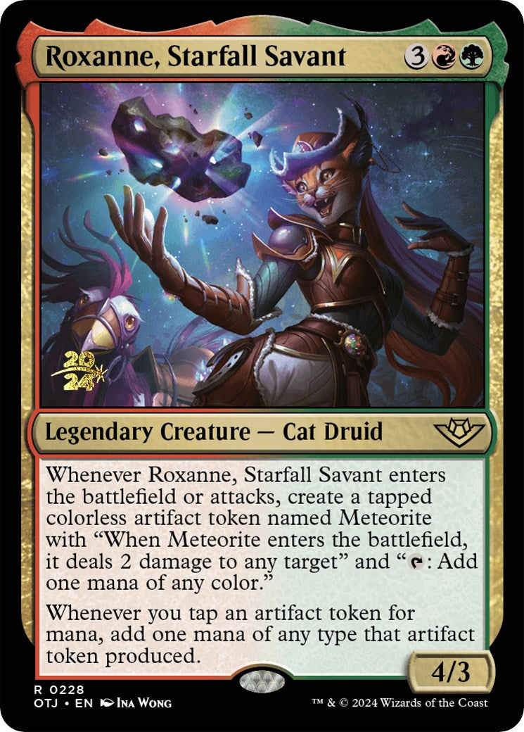 Roxanne, Starfall Savant [Outlaws of Thunder Junction Prerelease Promos] | Devastation Store