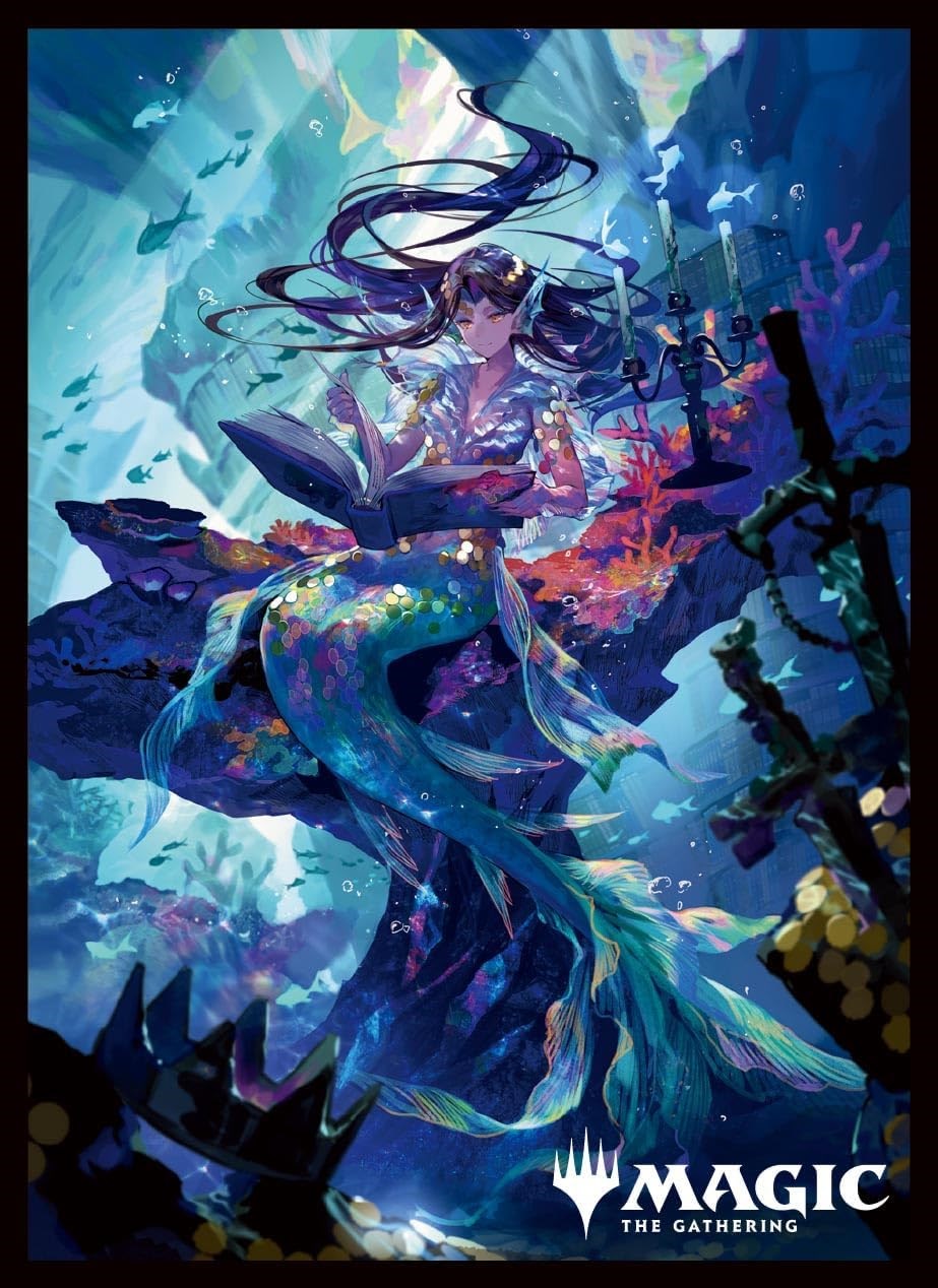 Card Sleeves - Rhystic Study (Anime Borderless Edition) | Devastation Store