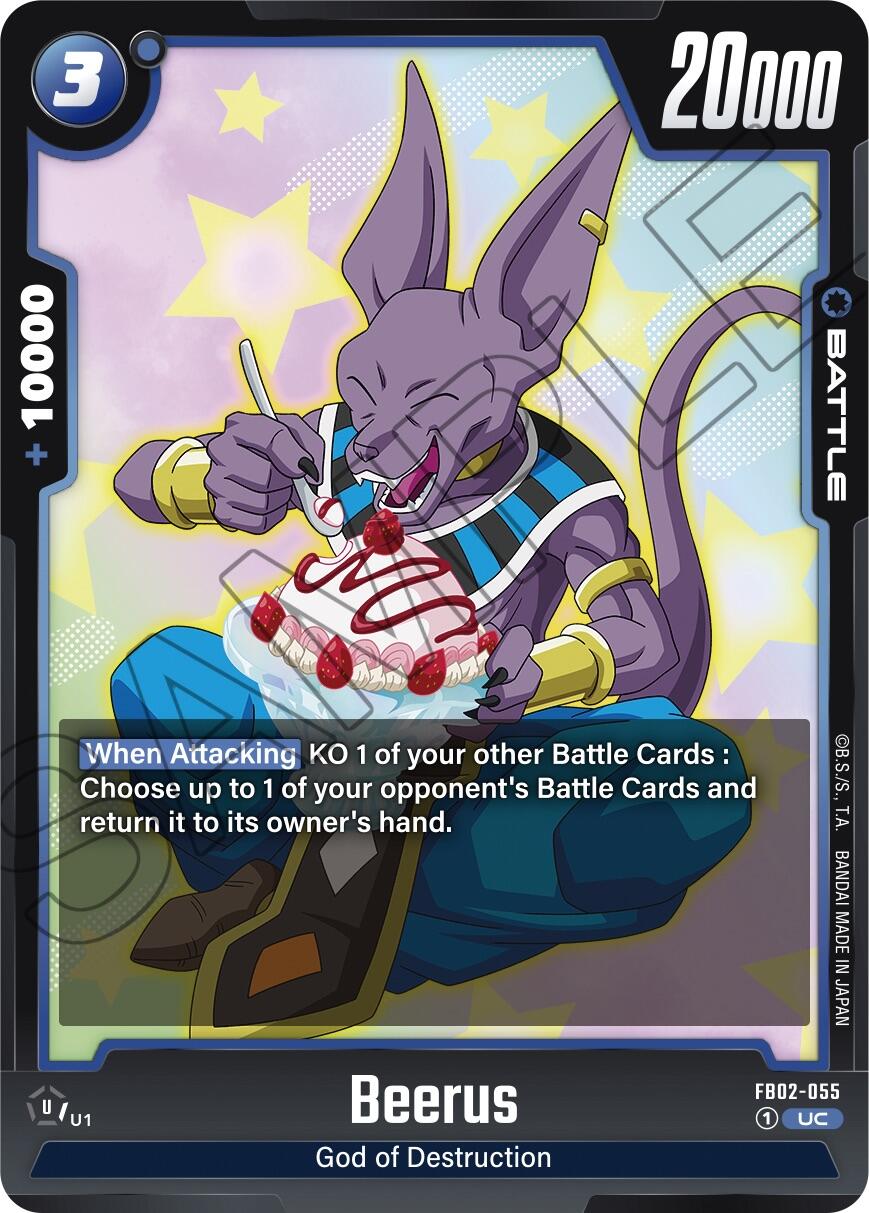 Beerus (FB02-055) [Blazing Aura] | Devastation Store