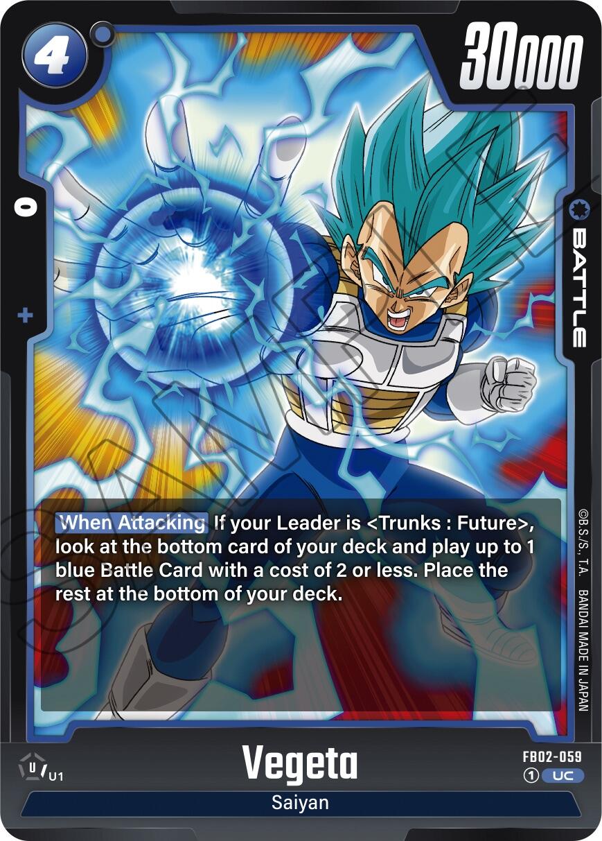 Vegeta (FB02-059) [Blazing Aura] | Devastation Store