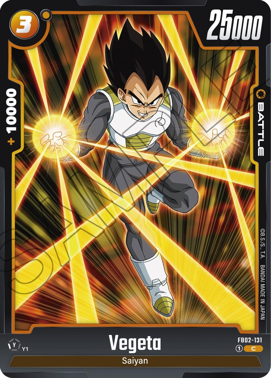 Vegeta (FB02-131) [Blazing Aura] | Devastation Store