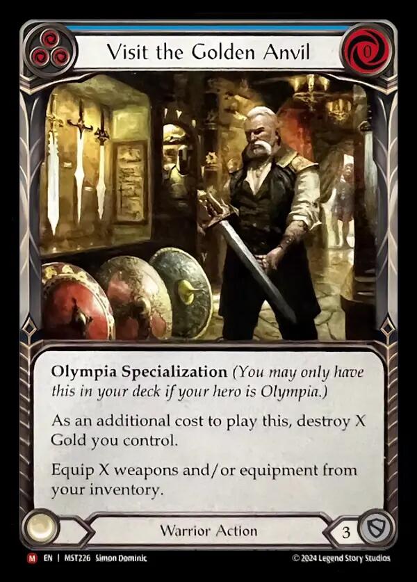 Visit the Golden Anvil [MST226] (Part the Mistveil)  Rainbow Foil | Devastation Store