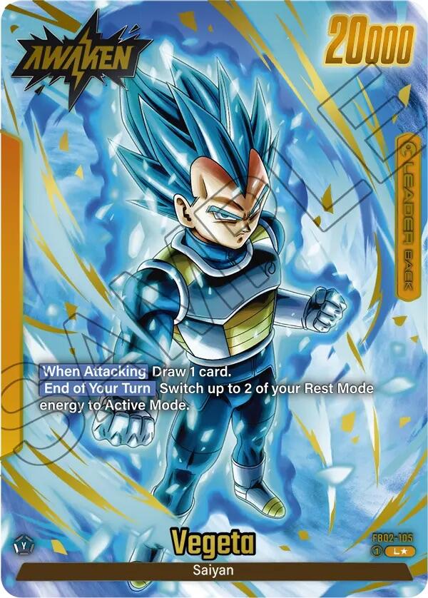 Vegeta (FB02-105) (Alternate Art) [Blazing Aura] - Devastation Store | Devastation Store