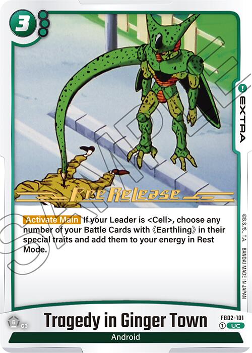 Tragedy in Ginger Town [Blazing Aura Pre-Release Cards] | Devastation Store