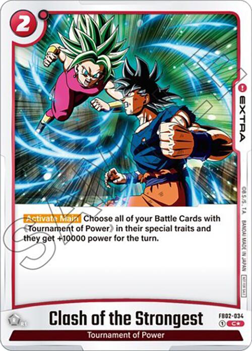 Clash of the Strongest (FB02-034) (Tournament Pack 02) [Fusion World Tournament Cards] | Devastation Store