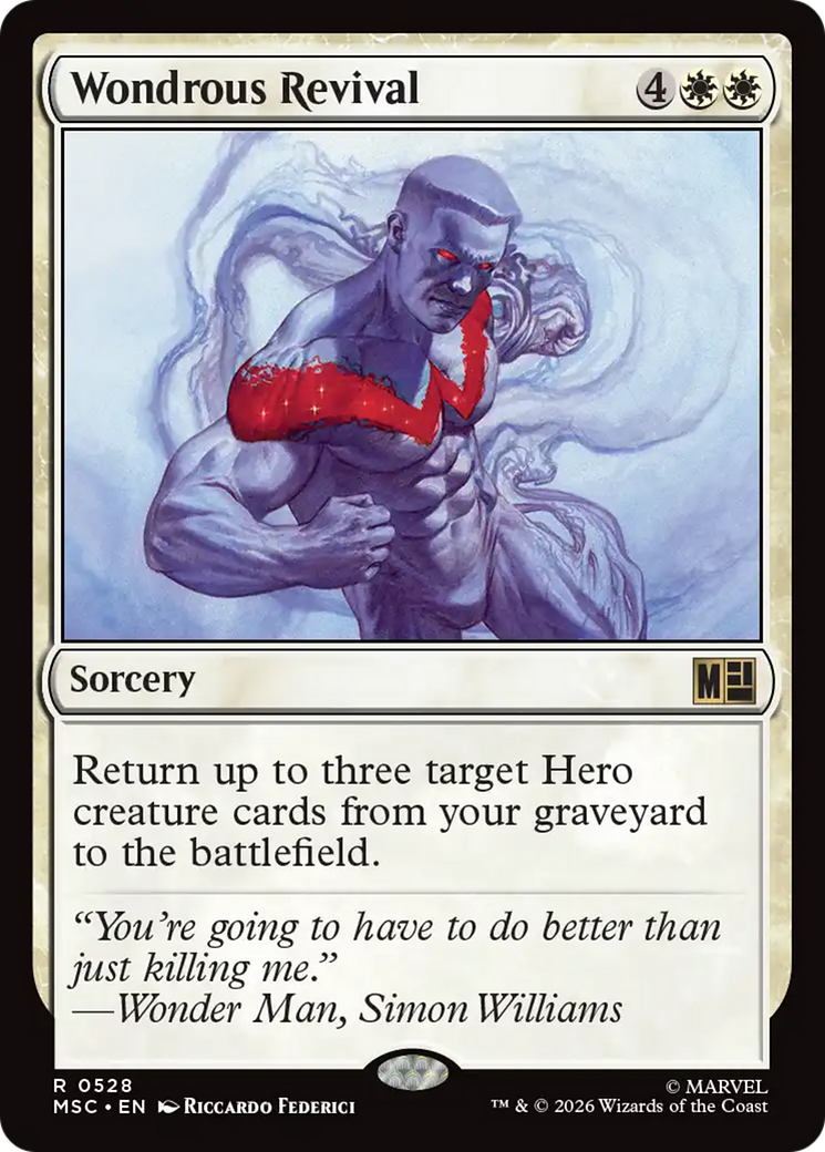 Wondrous Revival [Marvel Super Heroes Commander] | Devastation Store