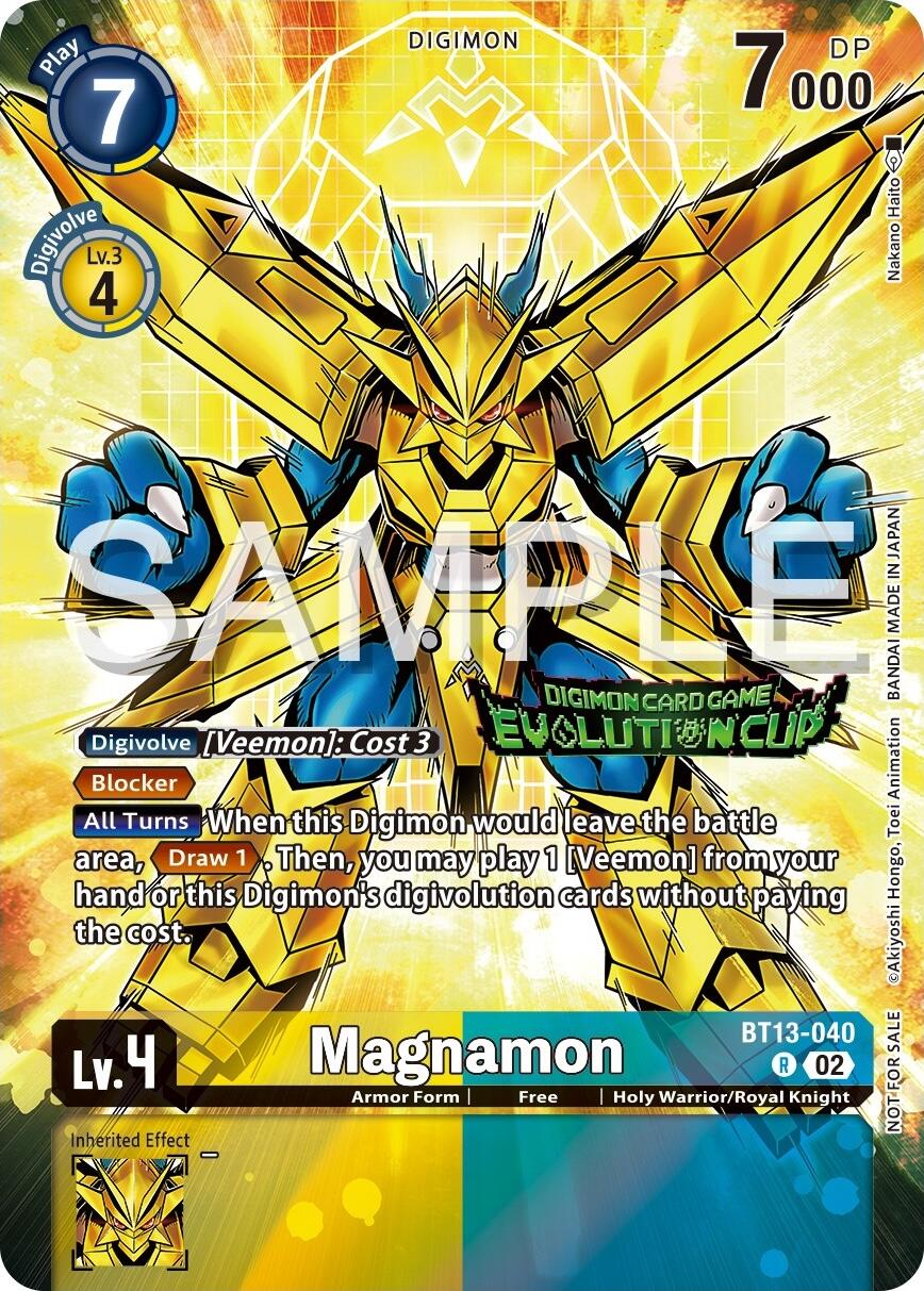 Magnamon [BT13-040] (2024 Evolution Cup) [Versus Royal Knights Booster Promos] | Devastation Store