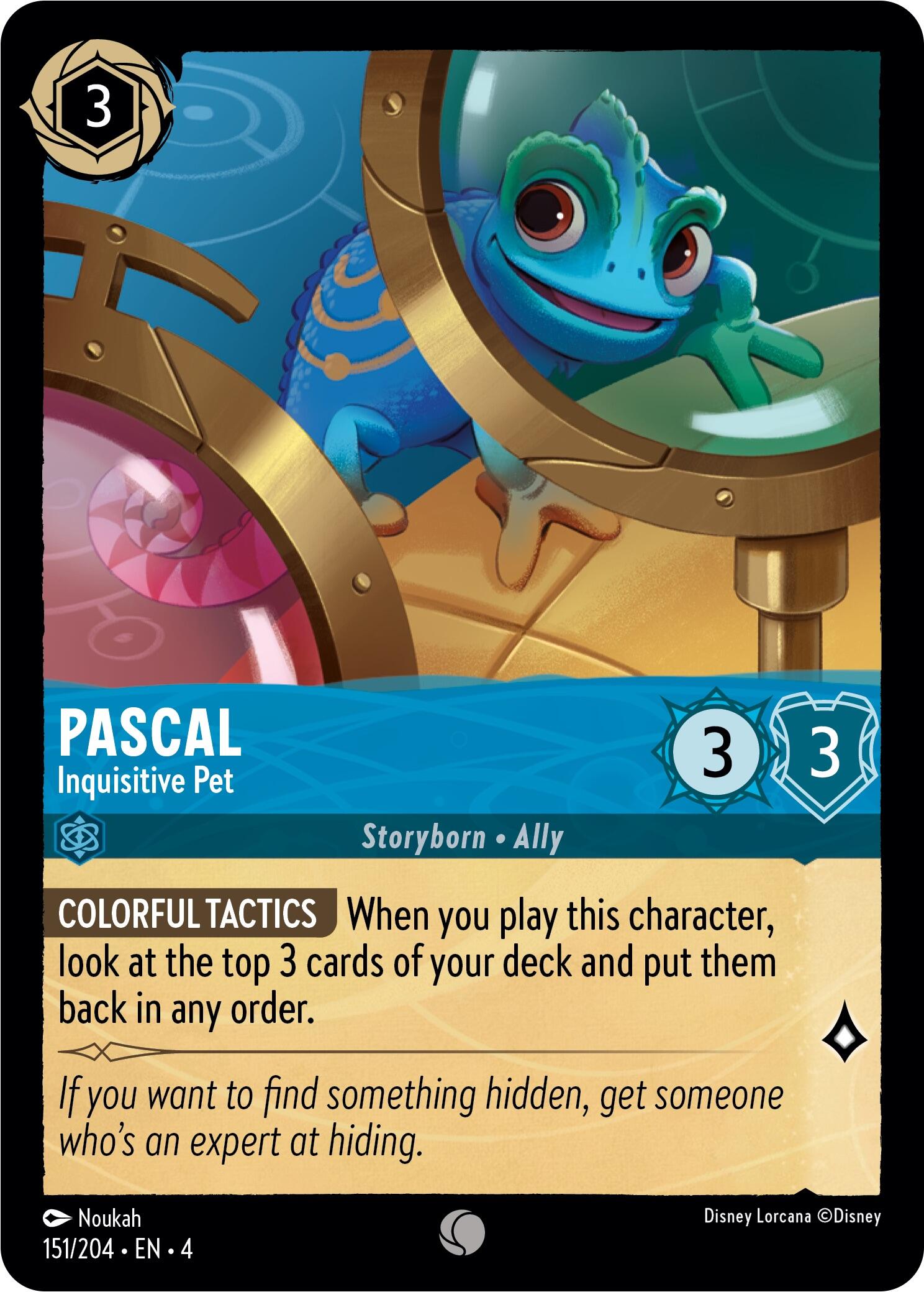 Pascal - Inquisitive Pet (151/204) [Ursula's Return] | Devastation Store