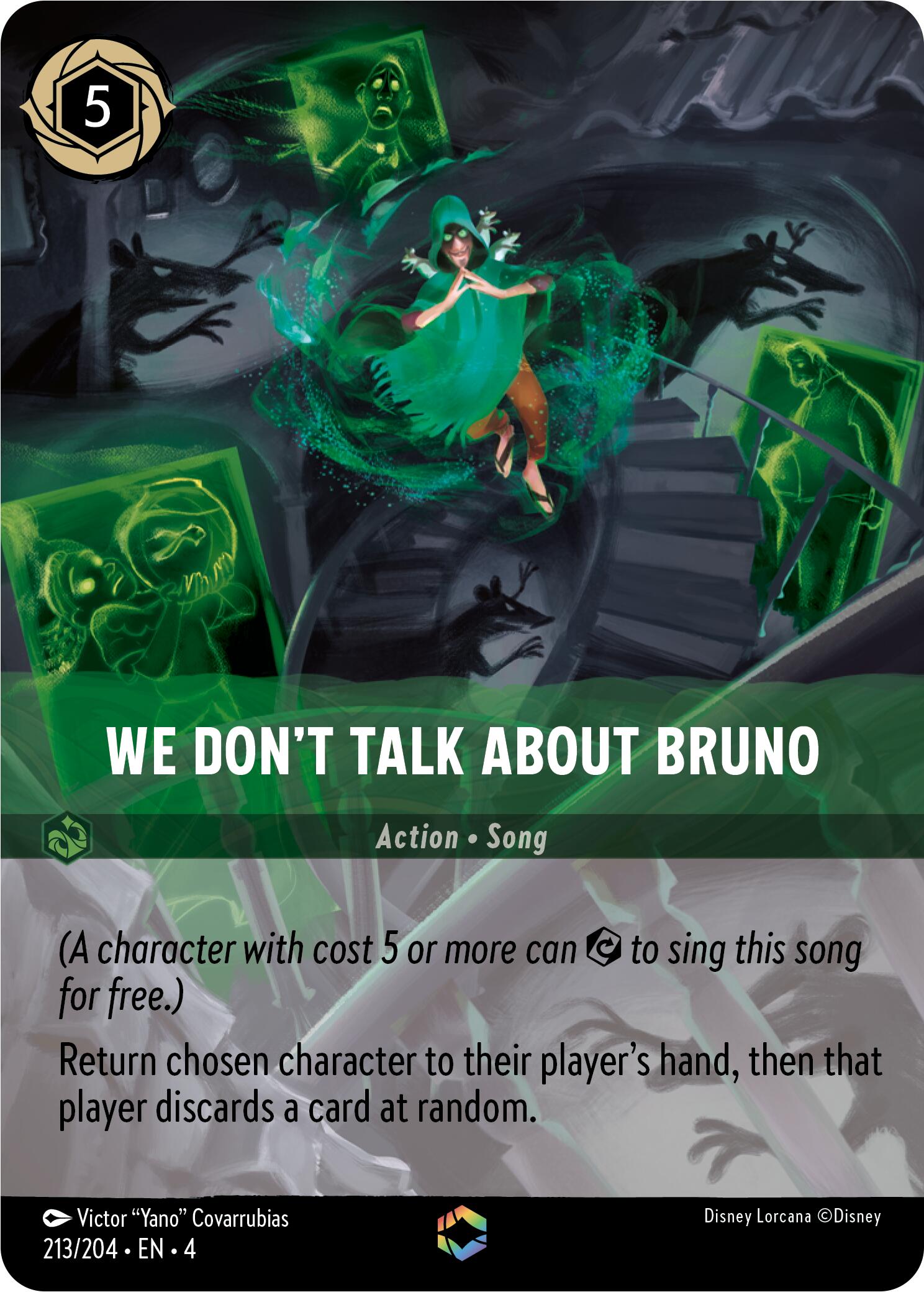 We Don't Talk About Bruno (Enchanted) (213/204) [Ursula's Return] | Devastation Store