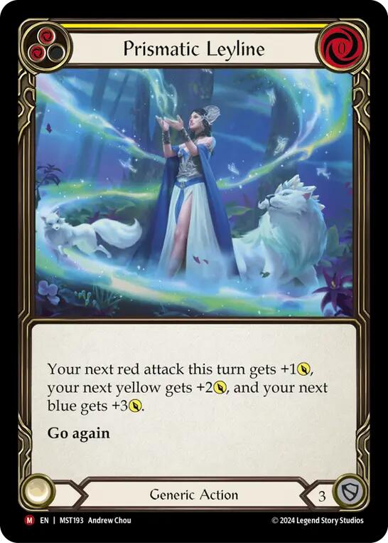 Prismatic Leyline [MST193] (Part the Mistveil)  Rainbow Foil | Devastation Store