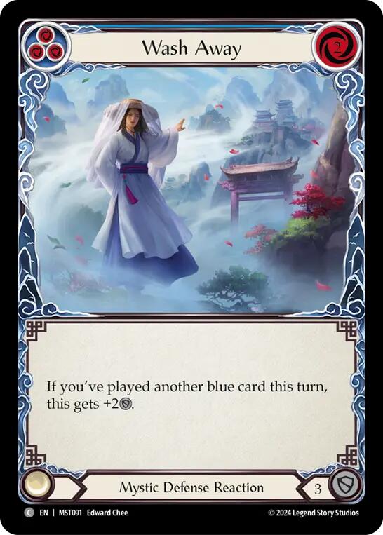 Wash Away [MST091] (Part the Mistveil)  Rainbow Foil | Devastation Store