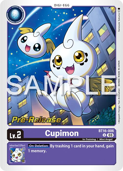 Cupimon [BT16-006] [Beginning Observer Pre-Release Promos] | Devastation Store