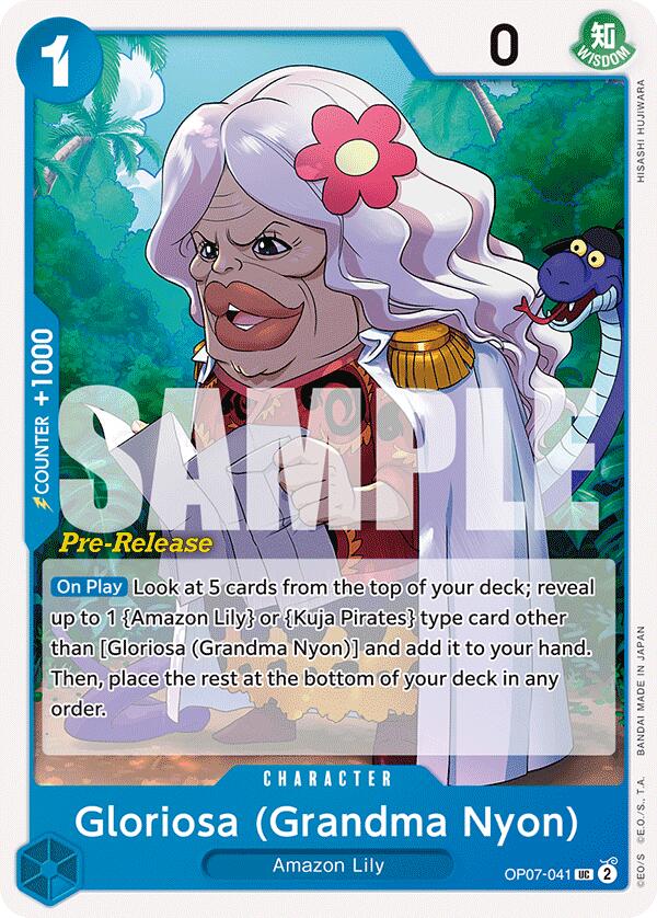 Gloriosa (Grandma Nyon) [500 Years in the Future Pre-Release Cards] | Devastation Store