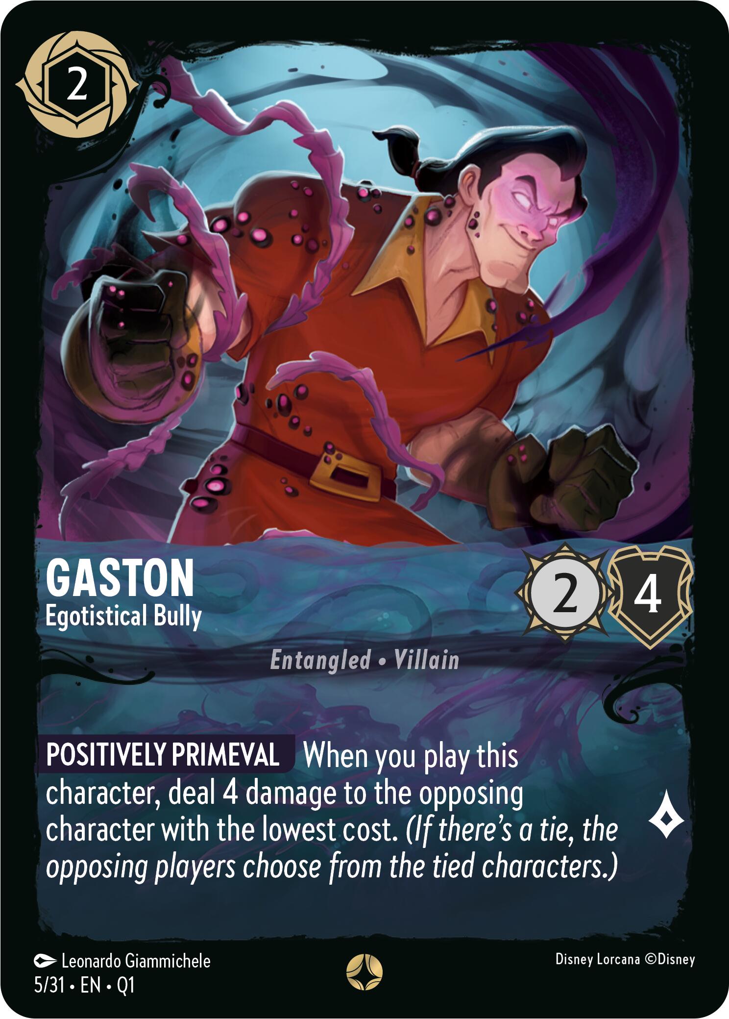 Gaston - Egotistical Bully (5/31) [Illumineer's Quest: Deep Trouble] | Devastation Store