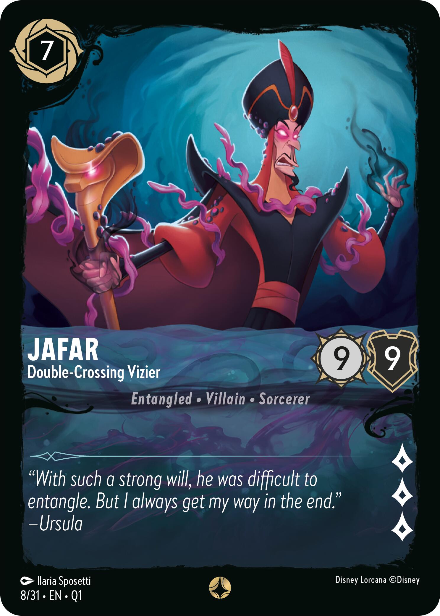 Jafar - Double-Crossing Vizier (8/31) [Illumineer's Quest: Deep Trouble] | Devastation Store