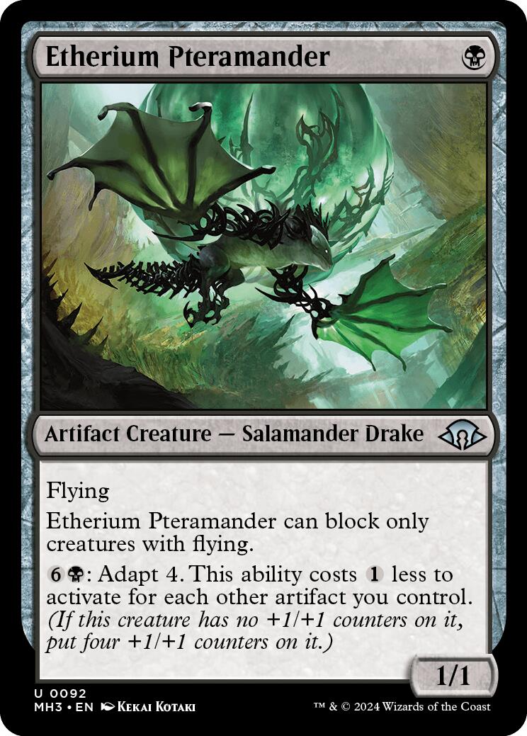 Etherium Pteramander [Modern Horizons 3] | Devastation Store