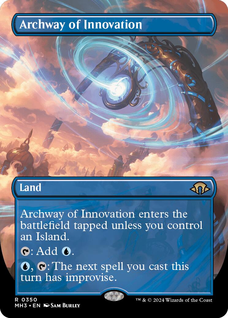 Archway of Innovation (Borderless) [Modern Horizons 3] | Devastation Store