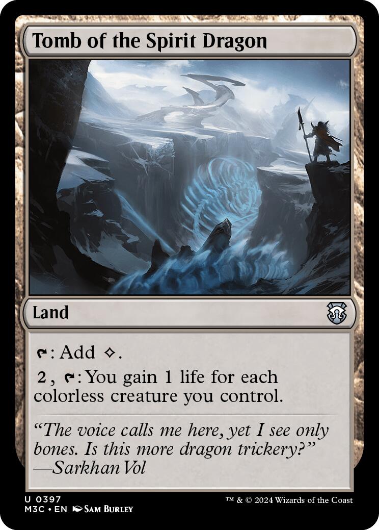 Tomb of the Spirit Dragon [Modern Horizons 3 Commander] | Devastation Store