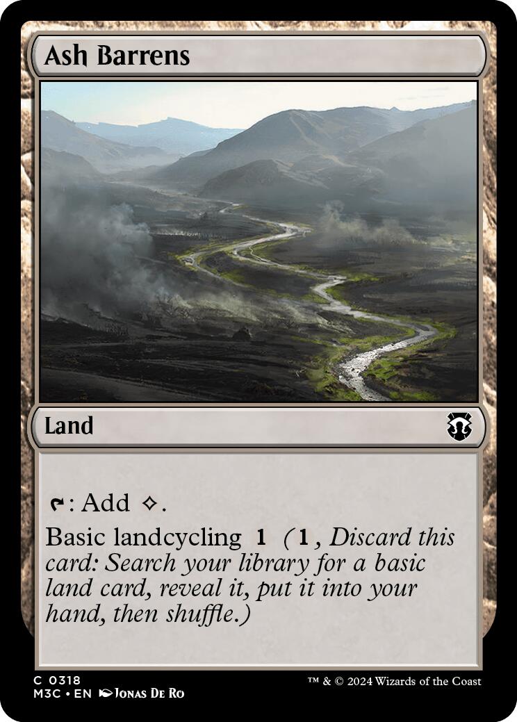 Ash Barrens [Modern Horizons 3 Commander] | Devastation Store