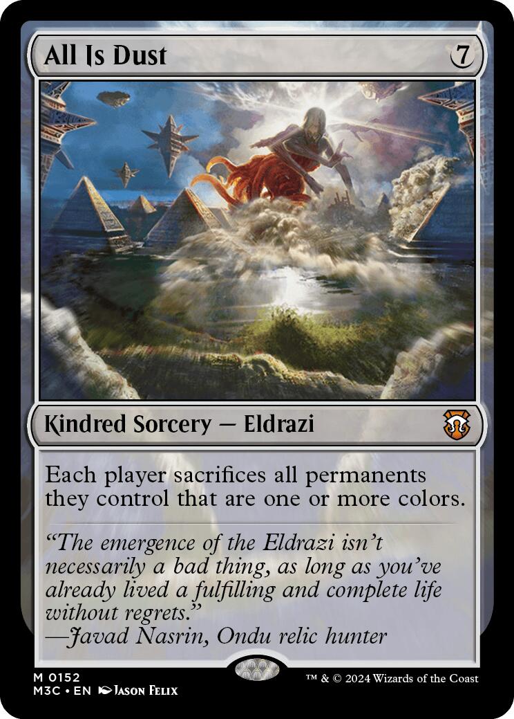 All Is Dust [Modern Horizons 3 Commander] | Devastation Store