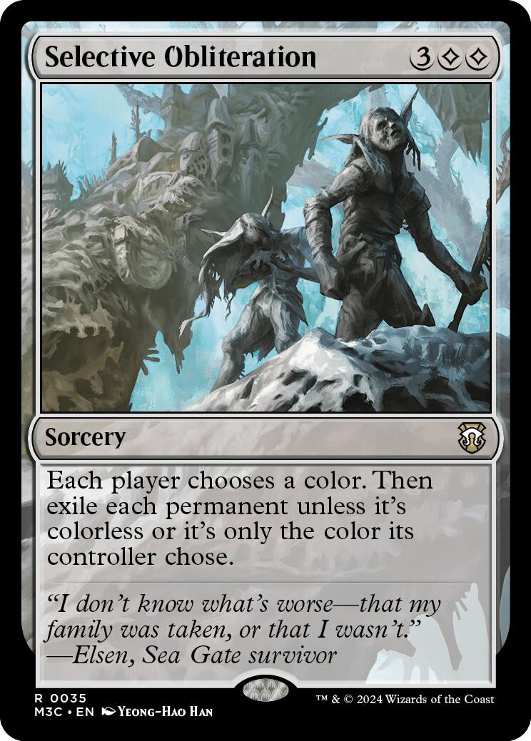 Selective Obliteration [Modern Horizons 3 Commander] | Devastation Store