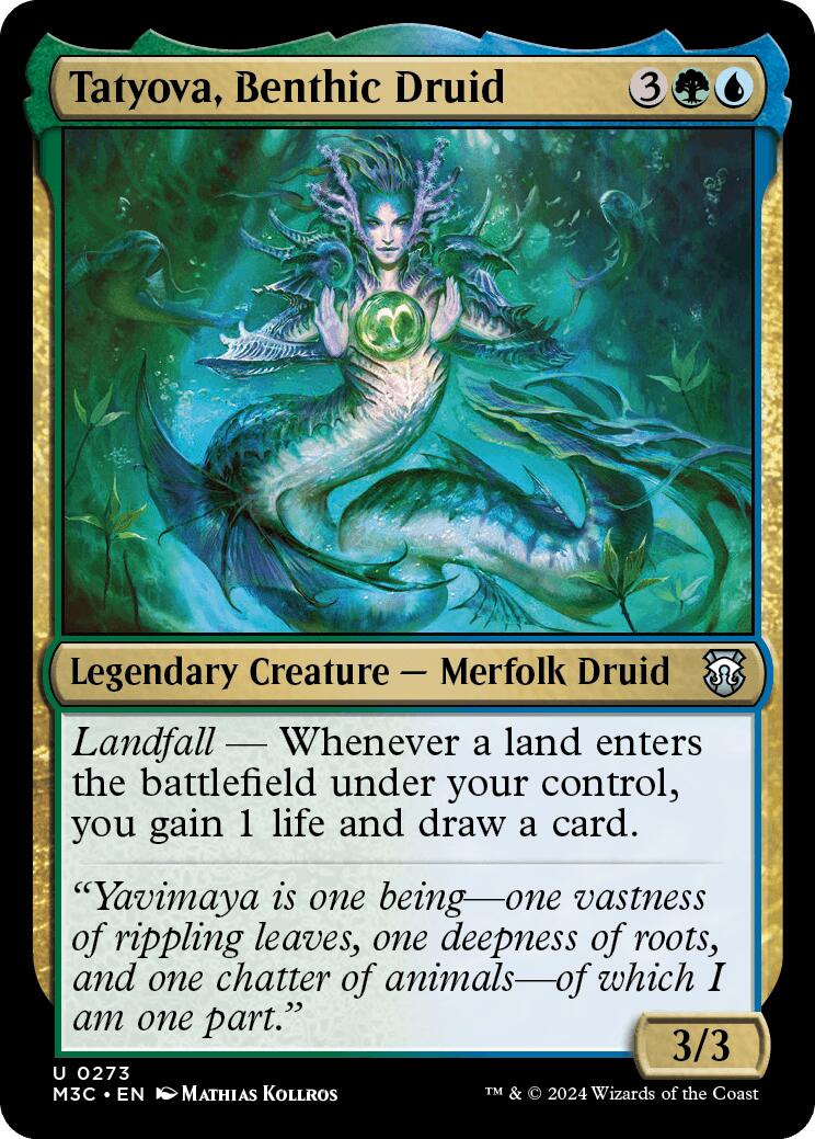 Tatyova, Benthic Druid [Modern Horizons 3 Commander] | Devastation Store