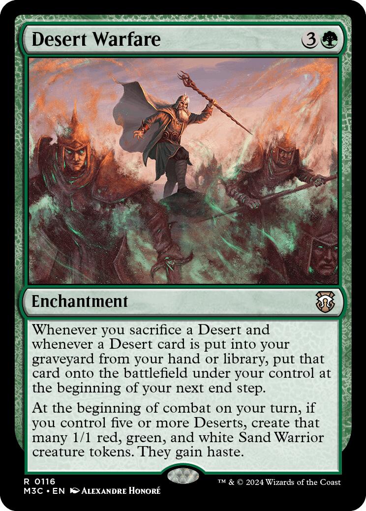 Desert Warfare [Modern Horizons 3 Commander] | Devastation Store