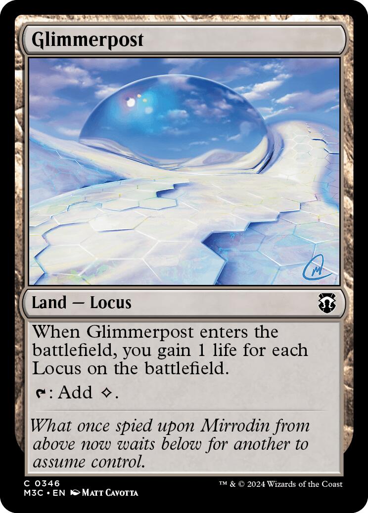 Glimmerpost [Modern Horizons 3 Commander] | Devastation Store