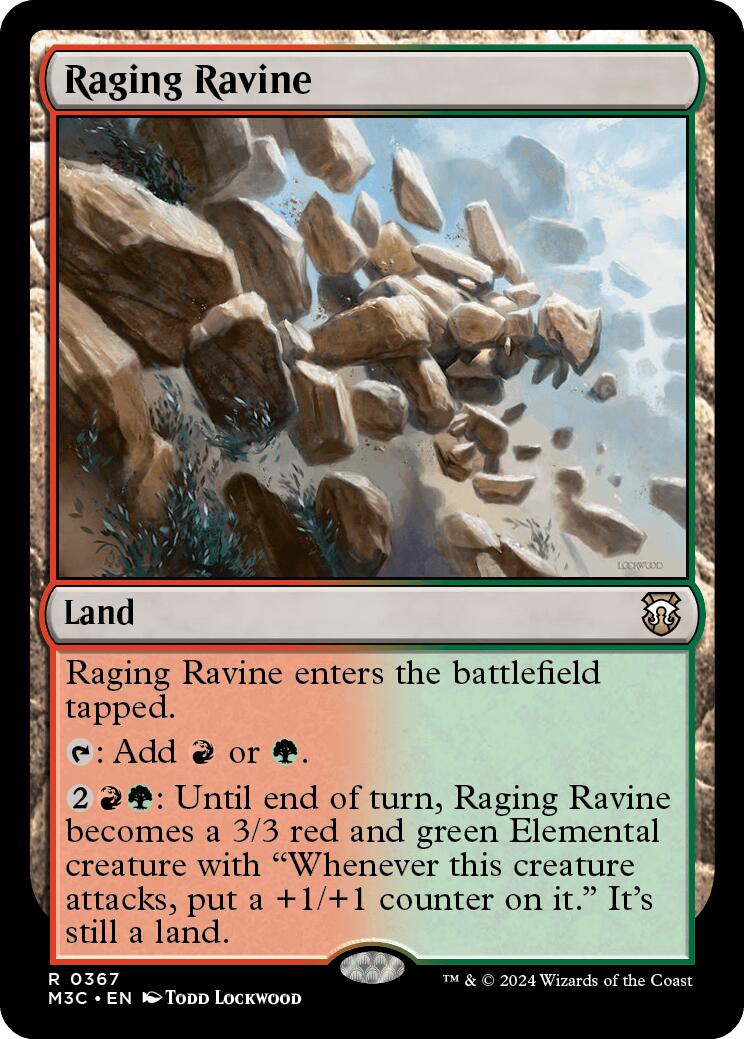 Raging Ravine [Modern Horizons 3 Commander] | Devastation Store