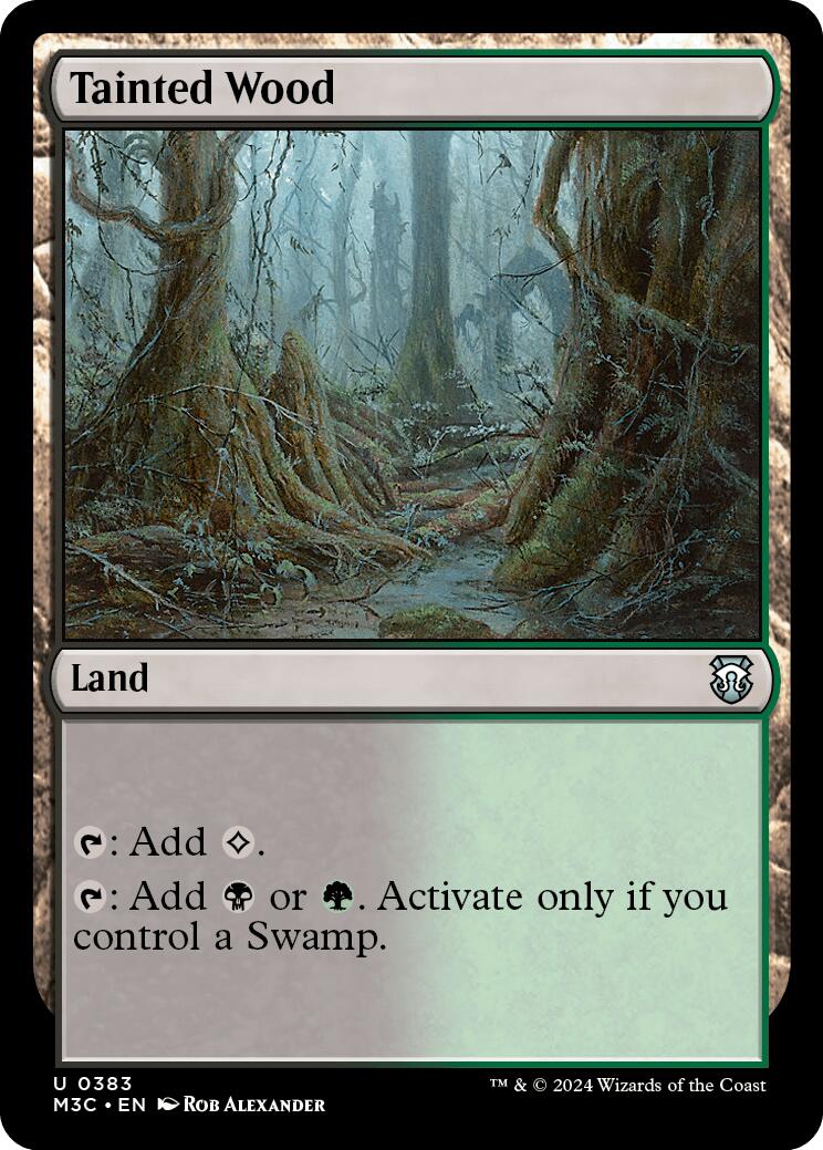 Tainted Wood [Modern Horizons 3 Commander] | Devastation Store
