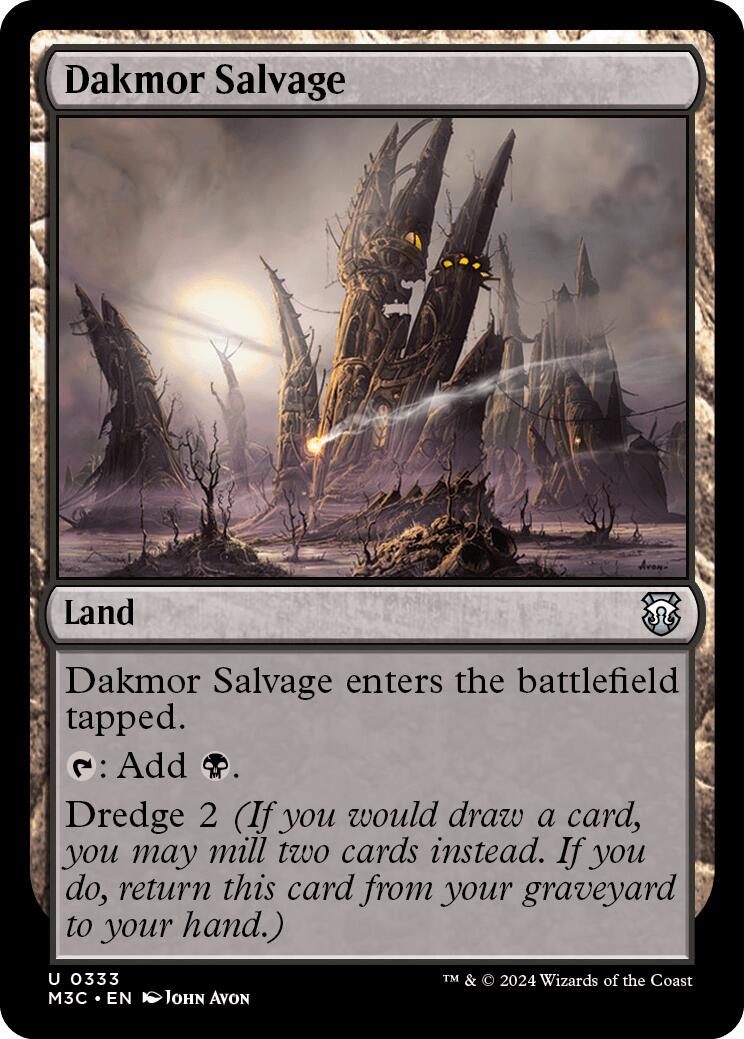 Dakmor Salvage [Modern Horizons 3 Commander] | Devastation Store