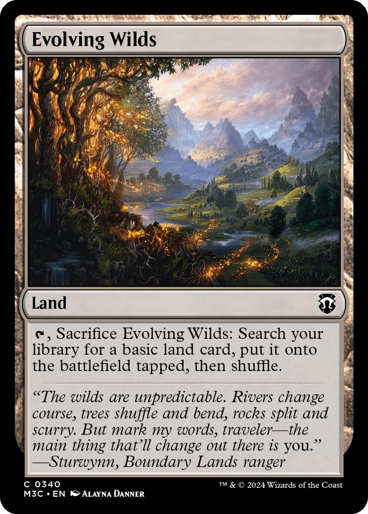 Evolving Wilds [Modern Horizons 3 Commander] | Devastation Store