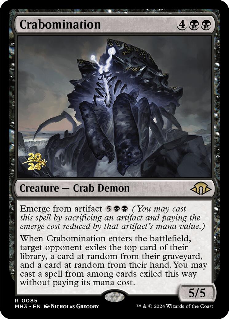 Crabomination [Modern Horizons 3 Prerelese Promos] | Devastation Store