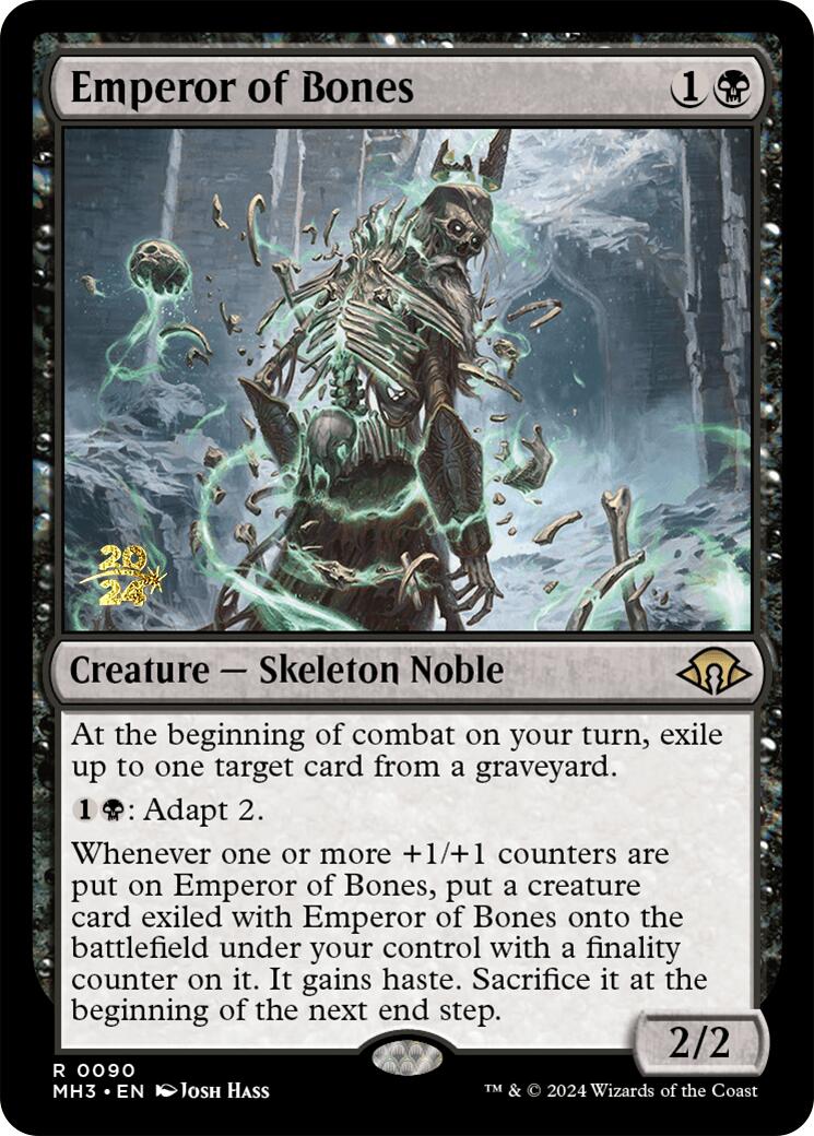 Emperor of Bones [Modern Horizons 3 Prerelese Promos] | Devastation Store