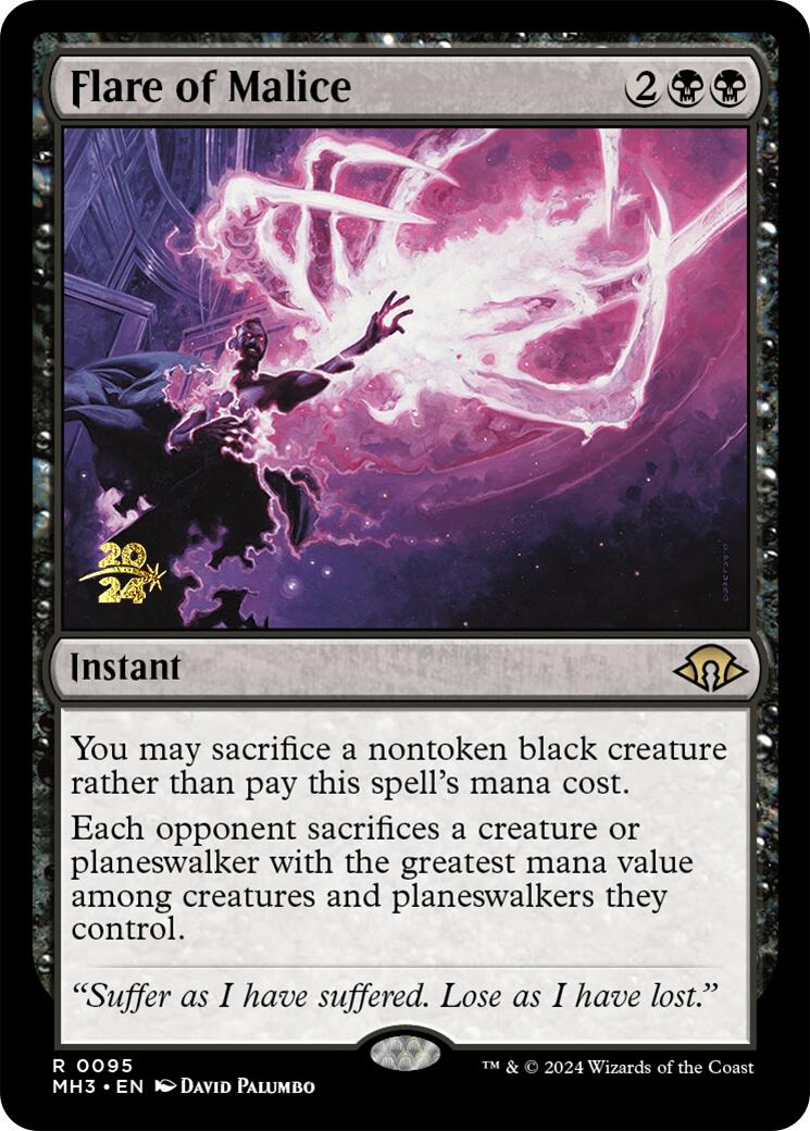 Flare of Malice [Modern Horizons 3 Prerelese Promos] | Devastation Store