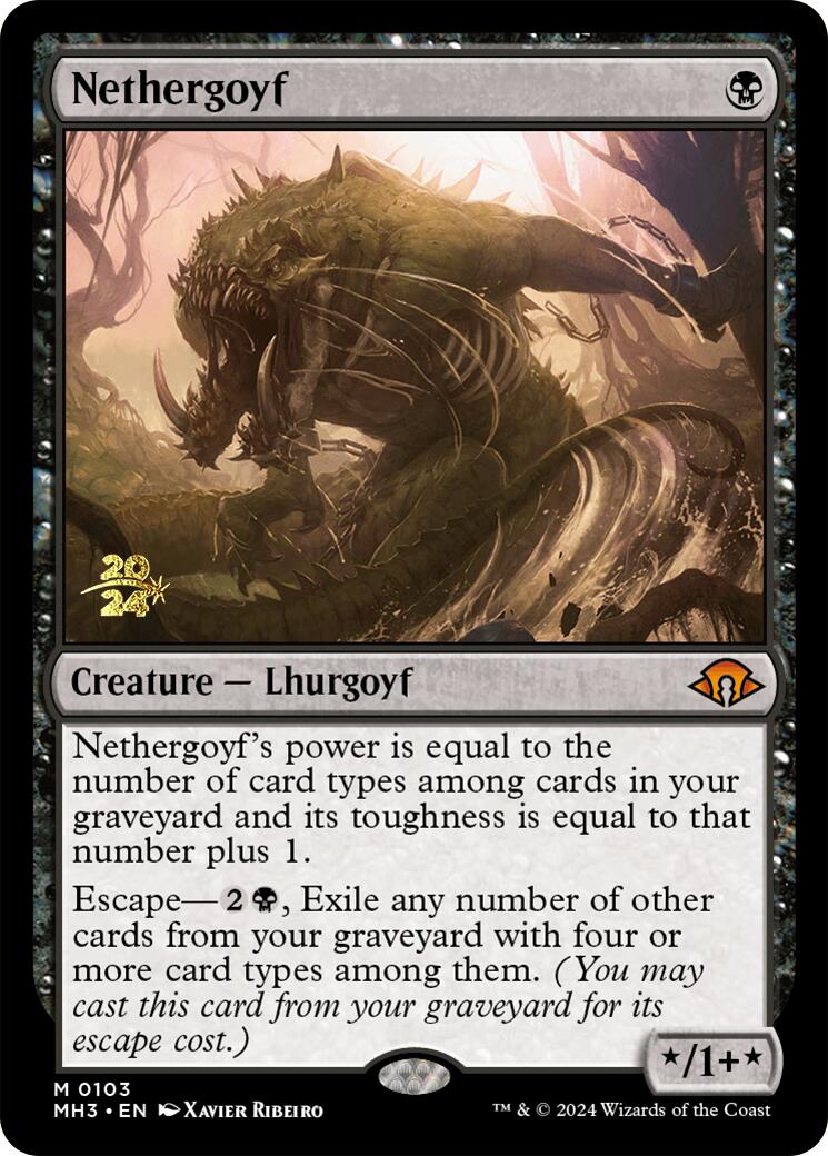 Nethergoyf [Modern Horizons 3 Prerelese Promos] | Devastation Store