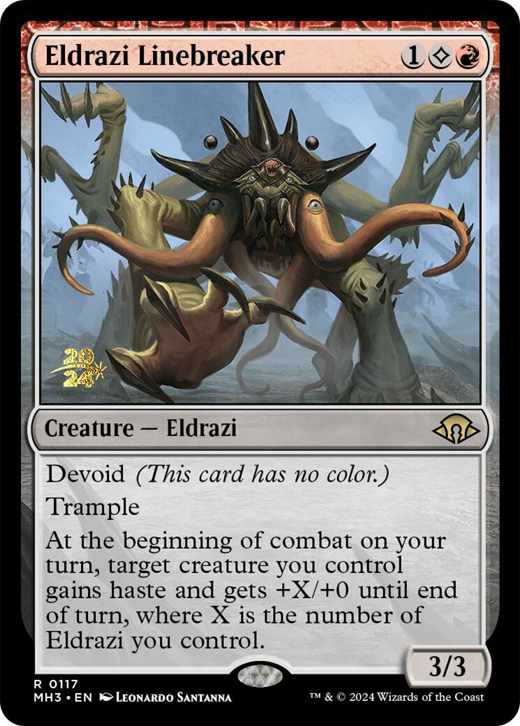 Eldrazi Linebreaker [Modern Horizons 3 Prerelese Promos] | Devastation Store