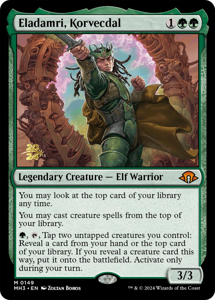 Eladamri, Korvecdal [Modern Horizons 3 Prerelese Promos] | Devastation Store