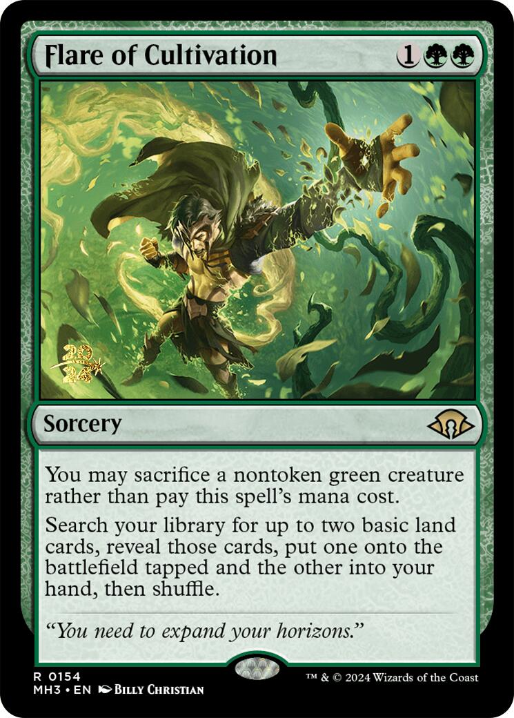 Flare of Cultivation [Modern Horizons 3 Prerelese Promos] | Devastation Store