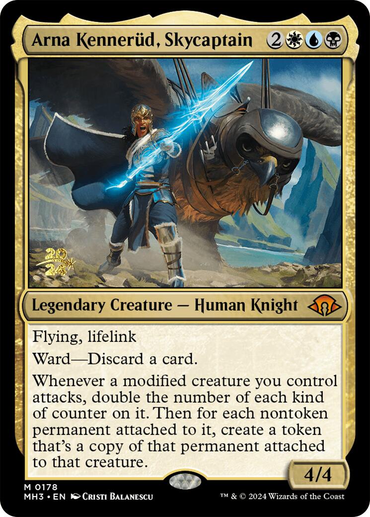 Arna Kennerud, Skycaptain [Modern Horizons 3 Prerelese Promos] | Devastation Store
