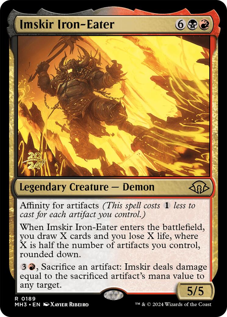 Imskir Iron-Eater [Modern Horizons 3 Prerelese Promos] | Devastation Store