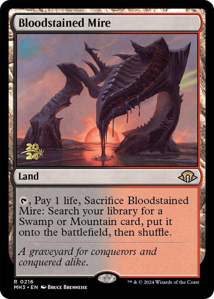 Bloodstained Mire [Modern Horizons 3 Prerelese Promos] | Devastation Store