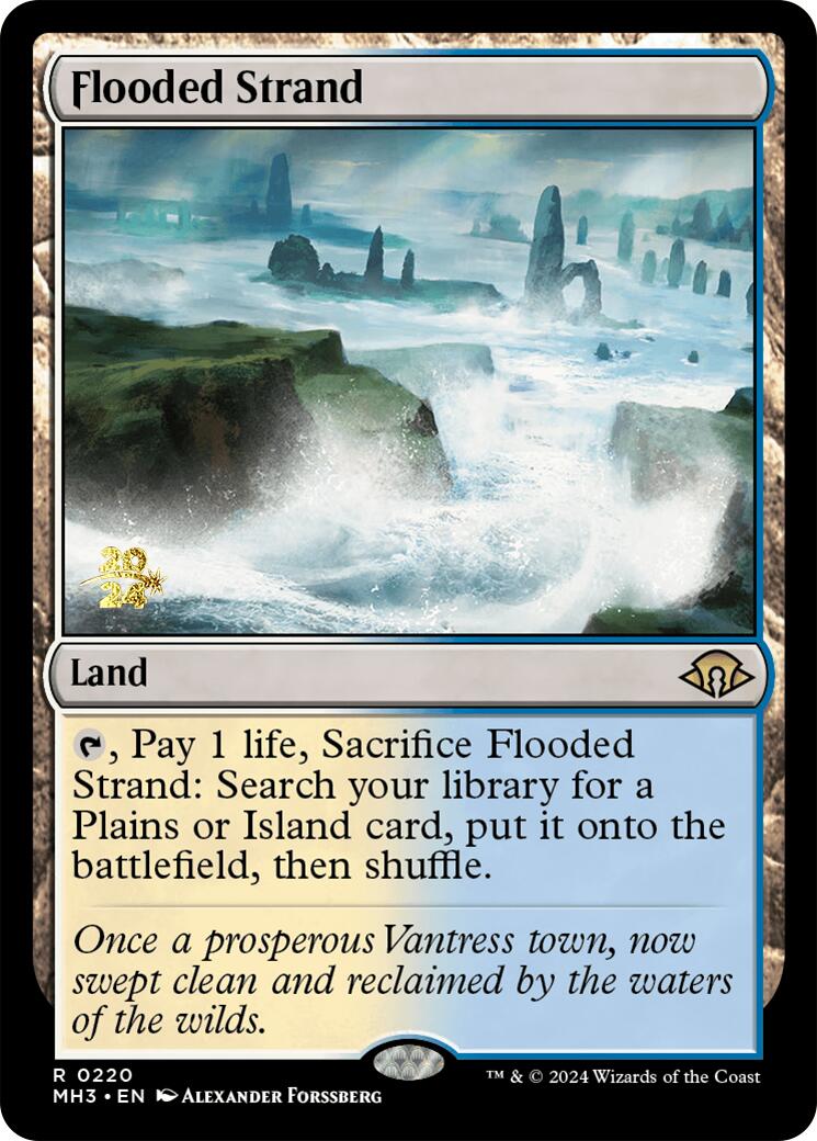 Flooded Strand [Modern Horizons 3 Prerelese Promos] | Devastation Store