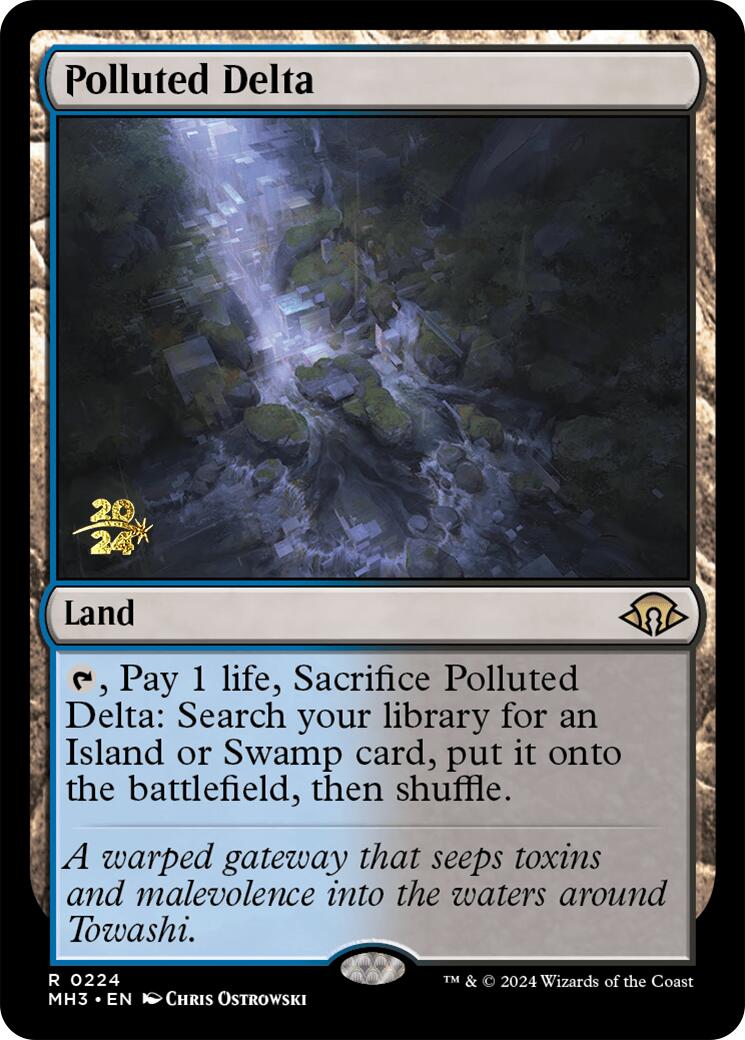 Polluted Delta [Modern Horizons 3 Prerelese Promos] | Devastation Store