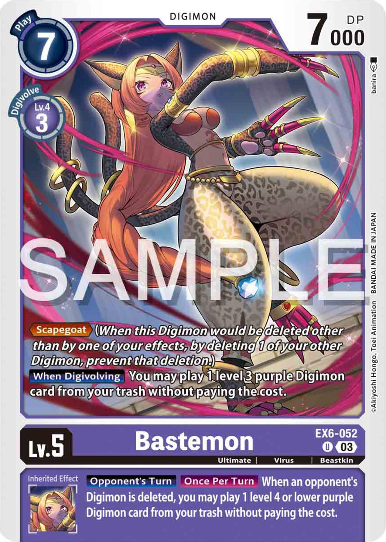 Bastemon [EX6-052] [Infernal Ascension] | Devastation Store