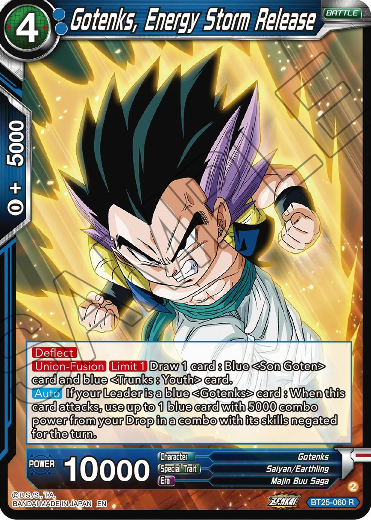 Gotenks, Energy Storm Release (BT25-060) [Legend of the Dragon Balls] | Devastation Store