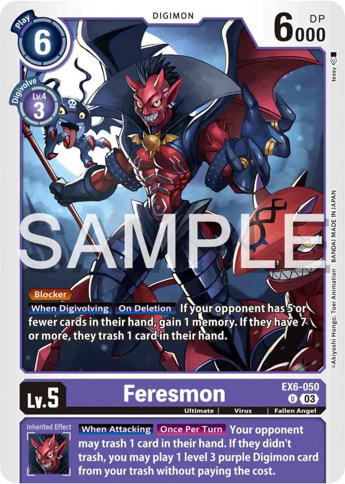 Feresmon [EX6-050] [Infernal Ascension] | Devastation Store