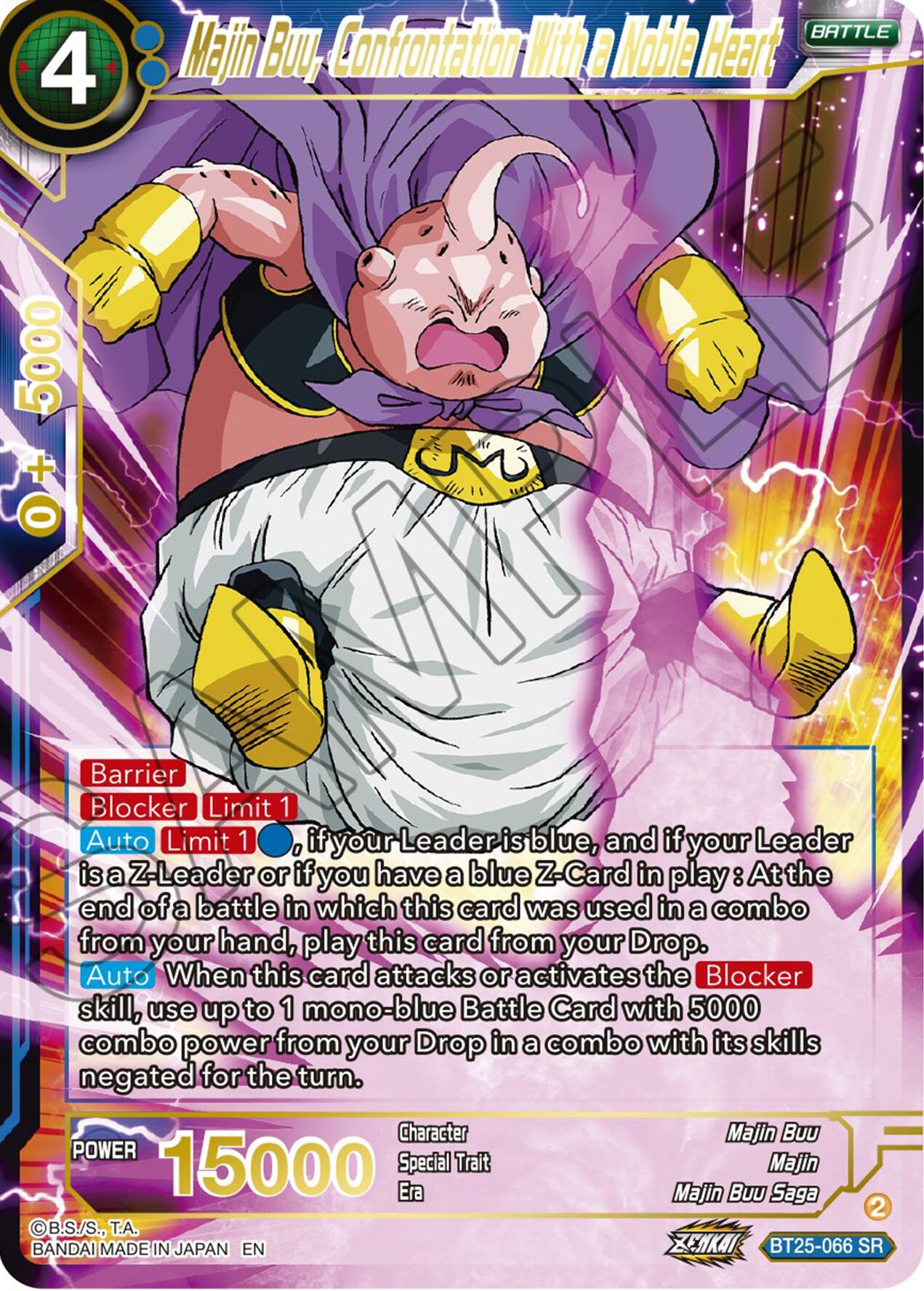Majin Buu, Confrontaliter With a Mobile Heat (BT25-066) [Legend of the Dragon Balls] | Devastation Store