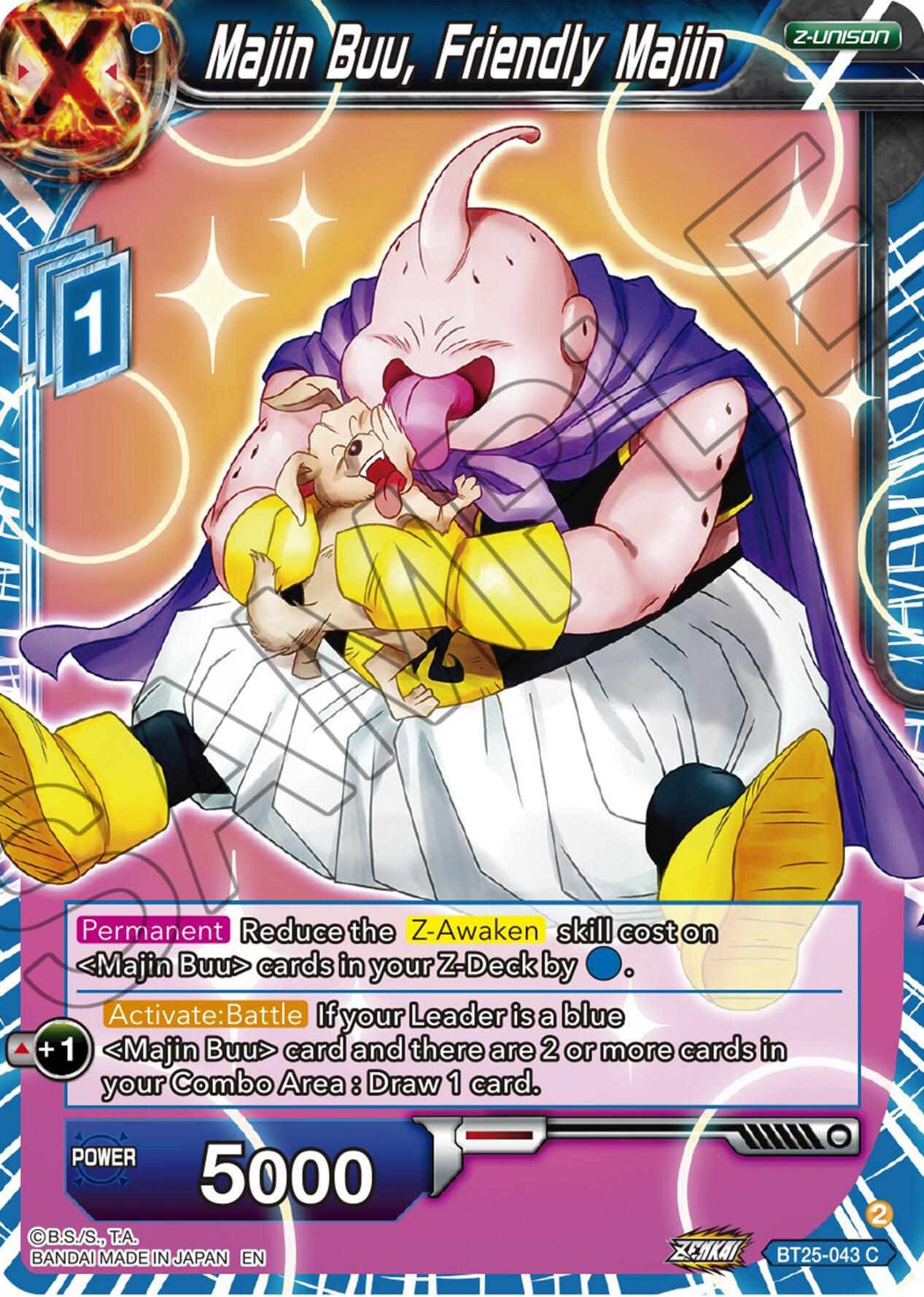 Majin Buu, Friendly Majin (BT25-043) [Legend of the Dragon Balls] | Devastation Store